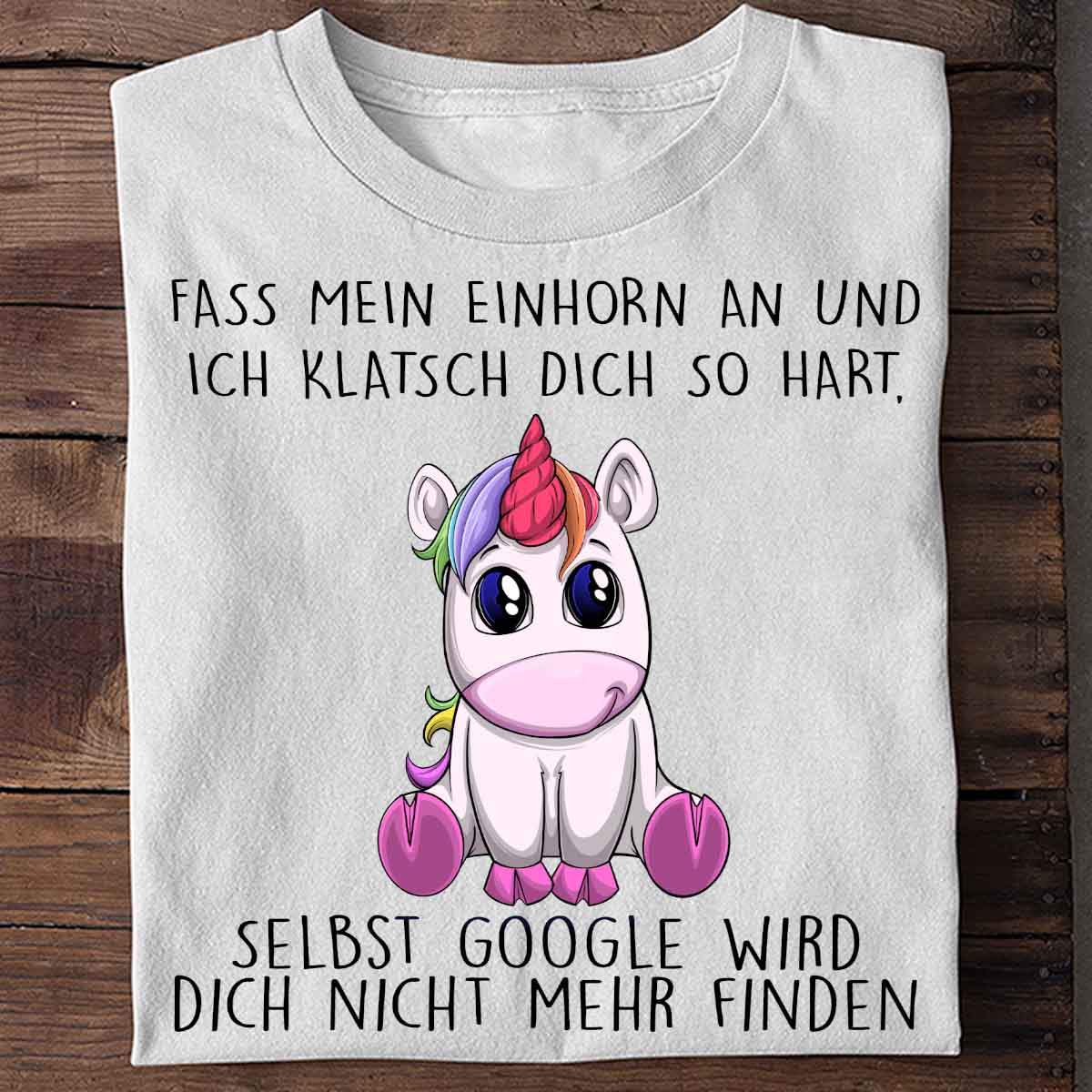 Google Einhorn - Shirt Unisex