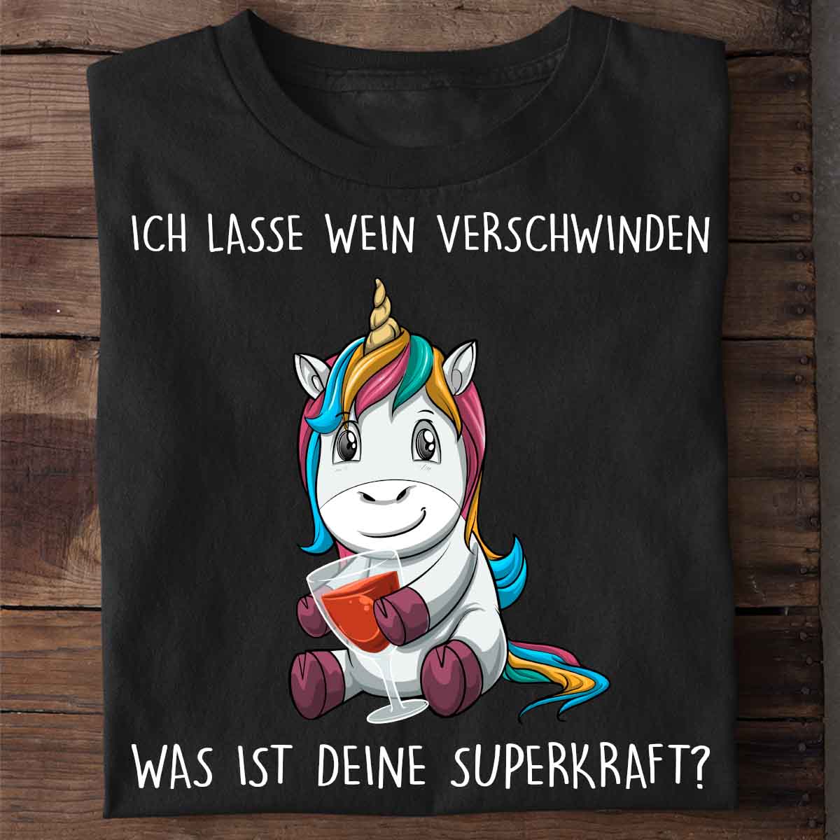 Superkraft Weinhorn - Shirt Unisex