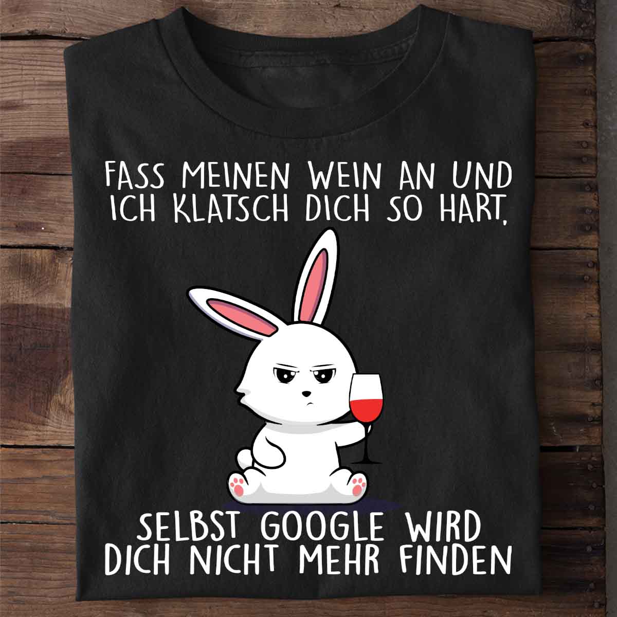 Wein Cute Bunny - Shirt Unisex