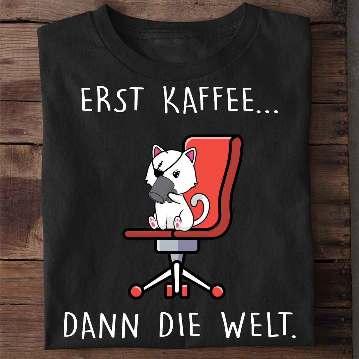 Welt Kätzchen - Shirt Unisex