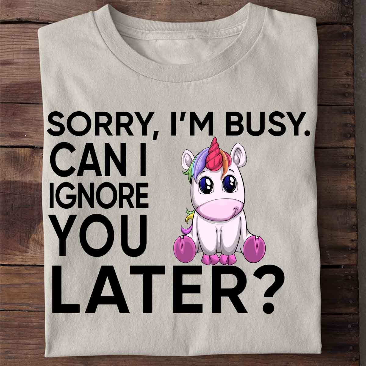Busy Einhorn - Shirt Unisex