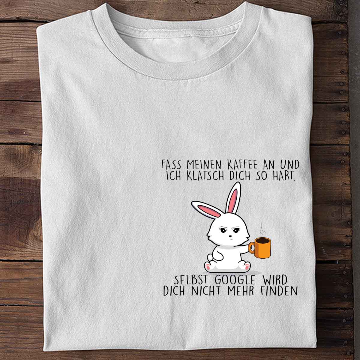 Google Bunny Brust - Shirt Unisex Brust