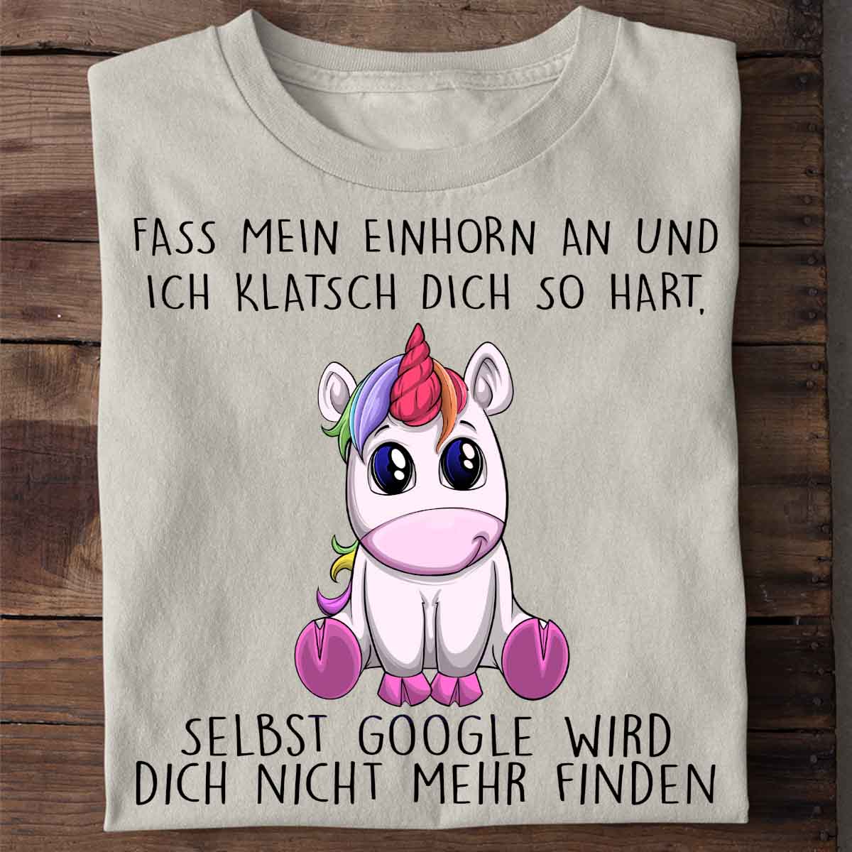 Google Einhorn - Shirt Unisex