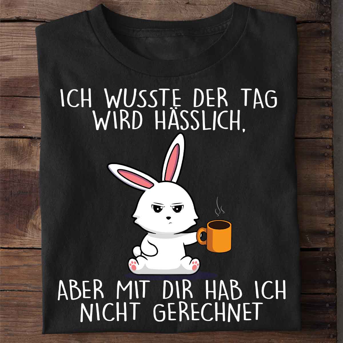 Hässlich Bunny - Shirt Unisex