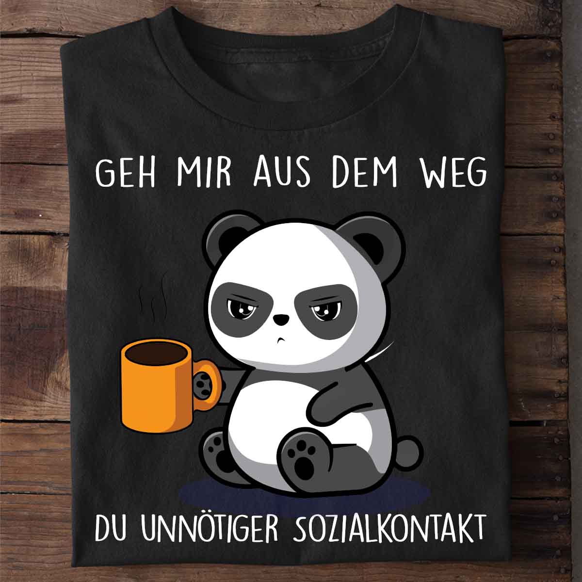 Sozialkontakt Cute Panda - Shirt Unisex