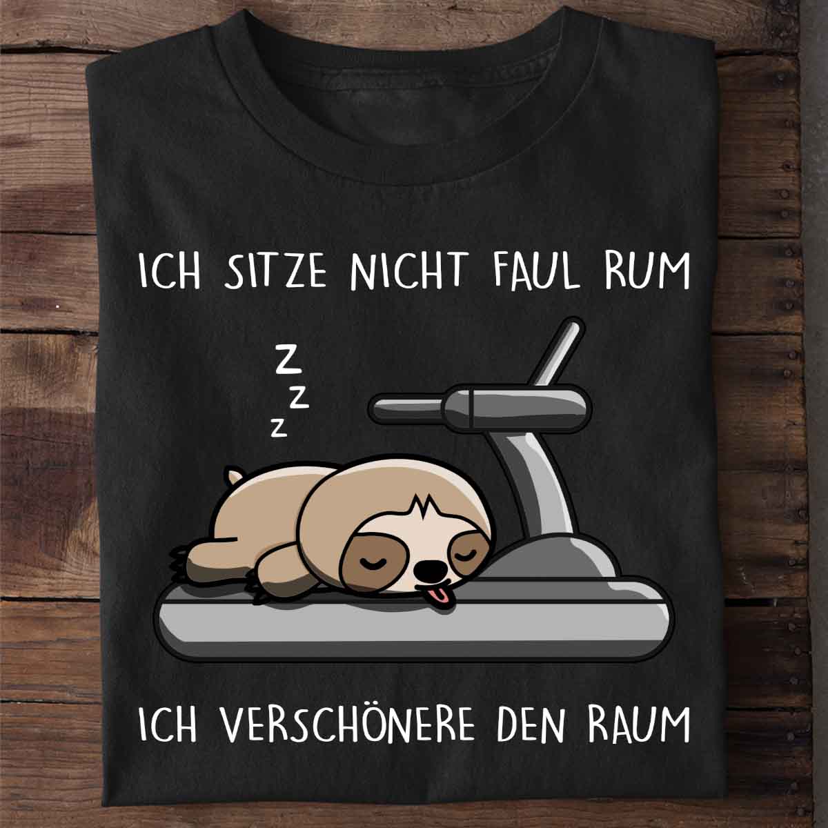 Verschönern Faultier - Shirt Unisex