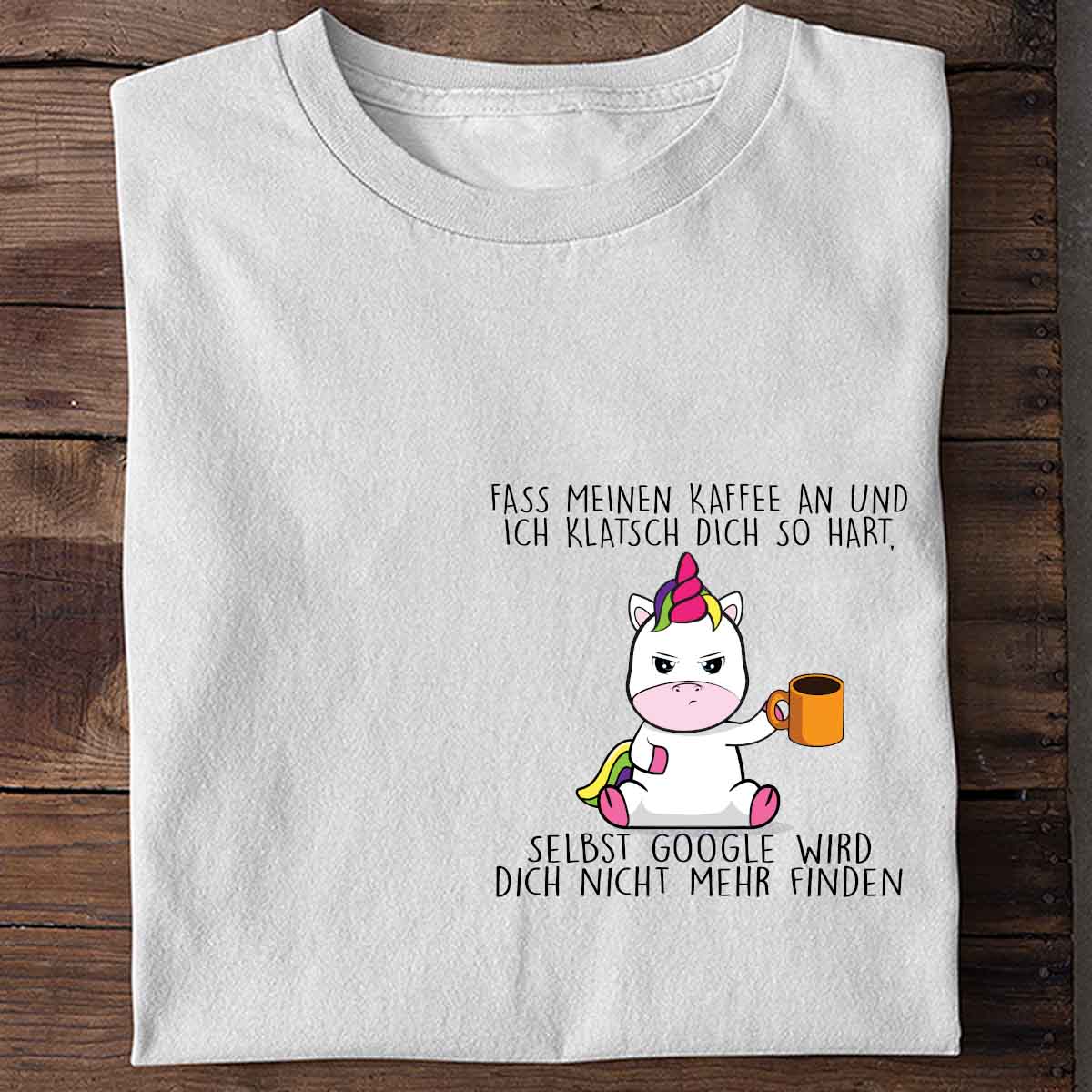 Google Cute Einhorn Brust - Shirt Unisex
