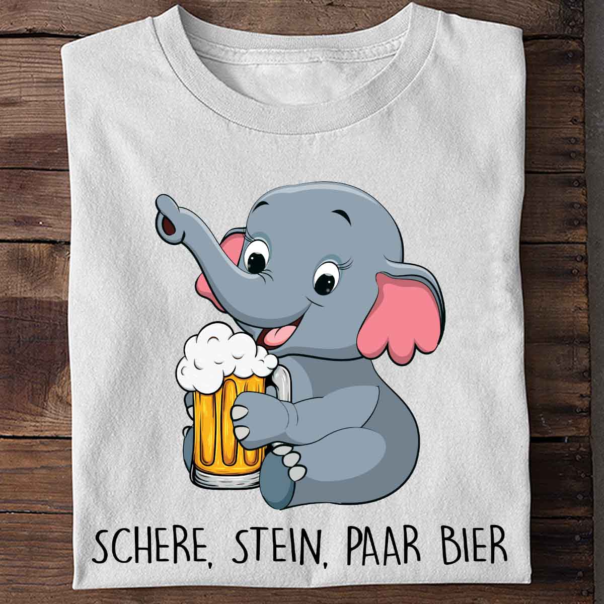 Paar Bier Saufifantchen - Shirt Unisex