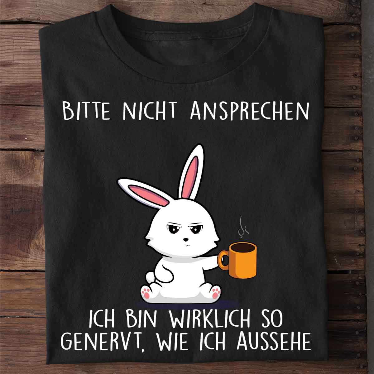 Genervt Bunny - Shirt Unisex