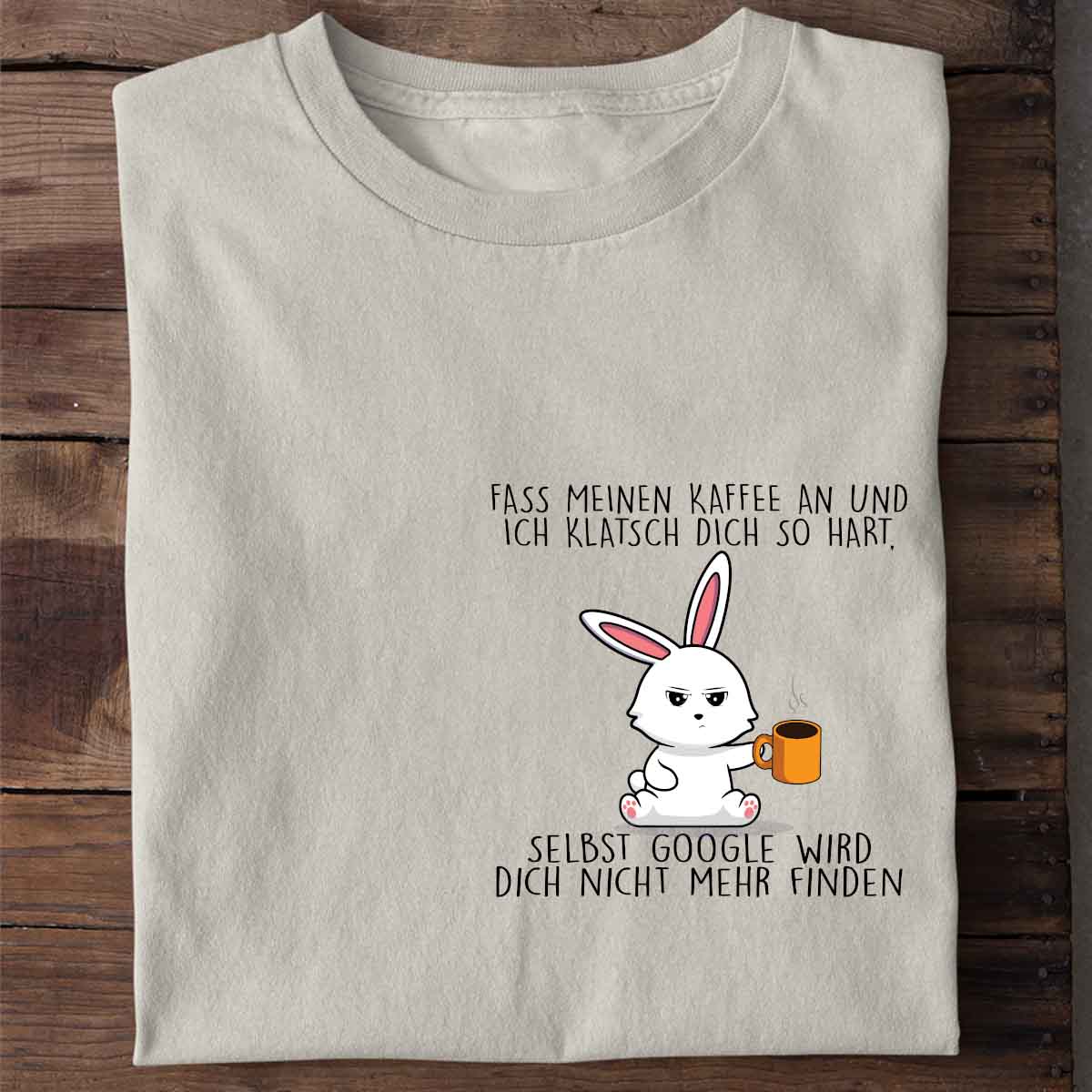 Google Bunny Brust - Shirt Unisex Brust
