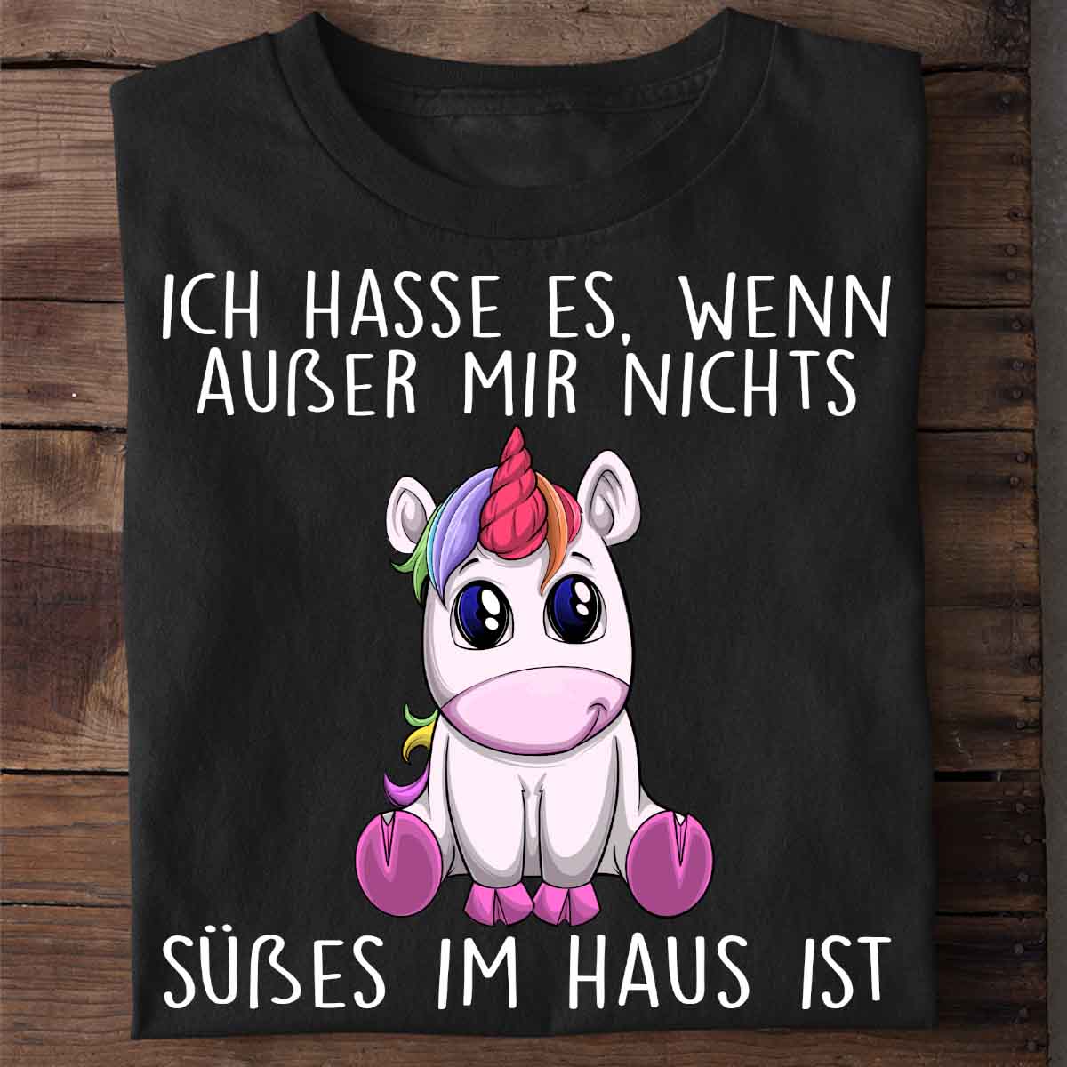 Nichts Süßes Einhorn - Shirt Unisex