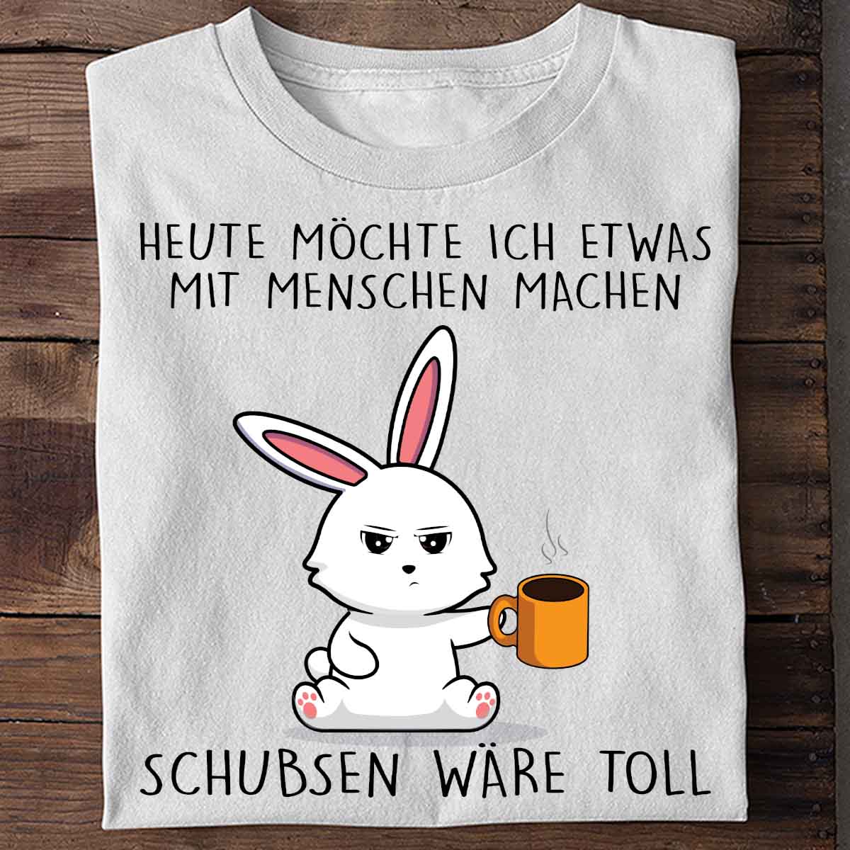 Schubsen Cute Bunny - Shirt Unisex