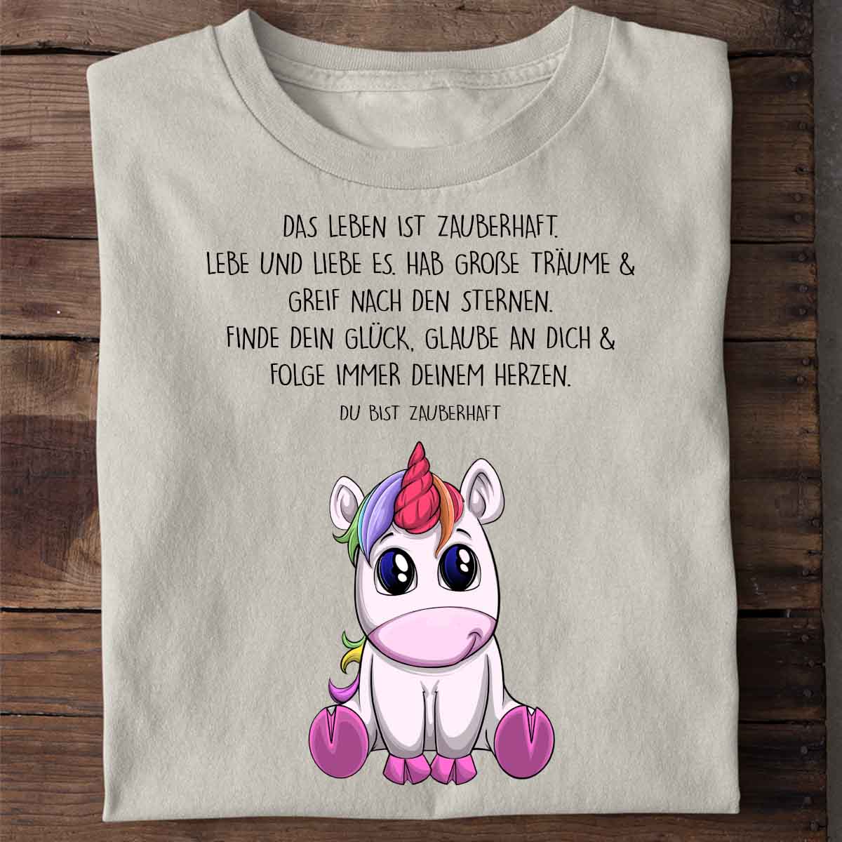 Zauberhaft Einhorn - Shirt Unisex