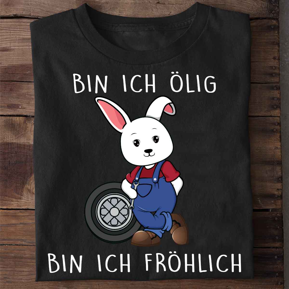 Ölig KFZ-Hase - Shirt Unisex