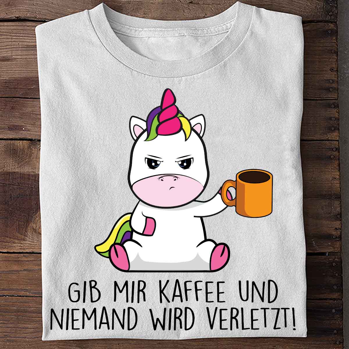 Verletzt Cute Einhorn - Shirt Unisex