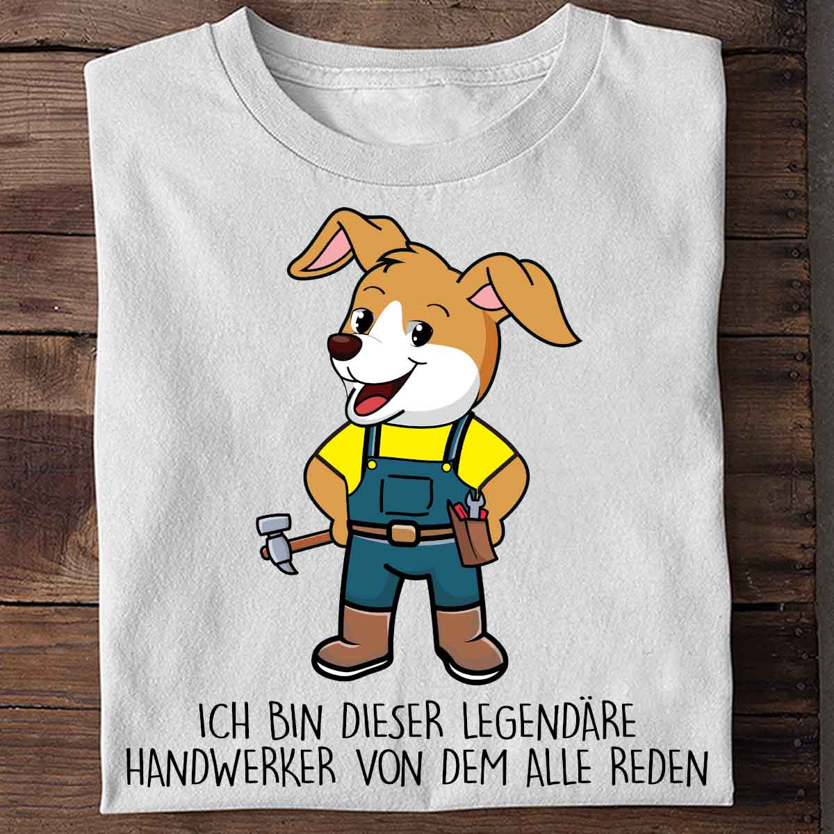 Handwerker Hund - Shirt Unisex