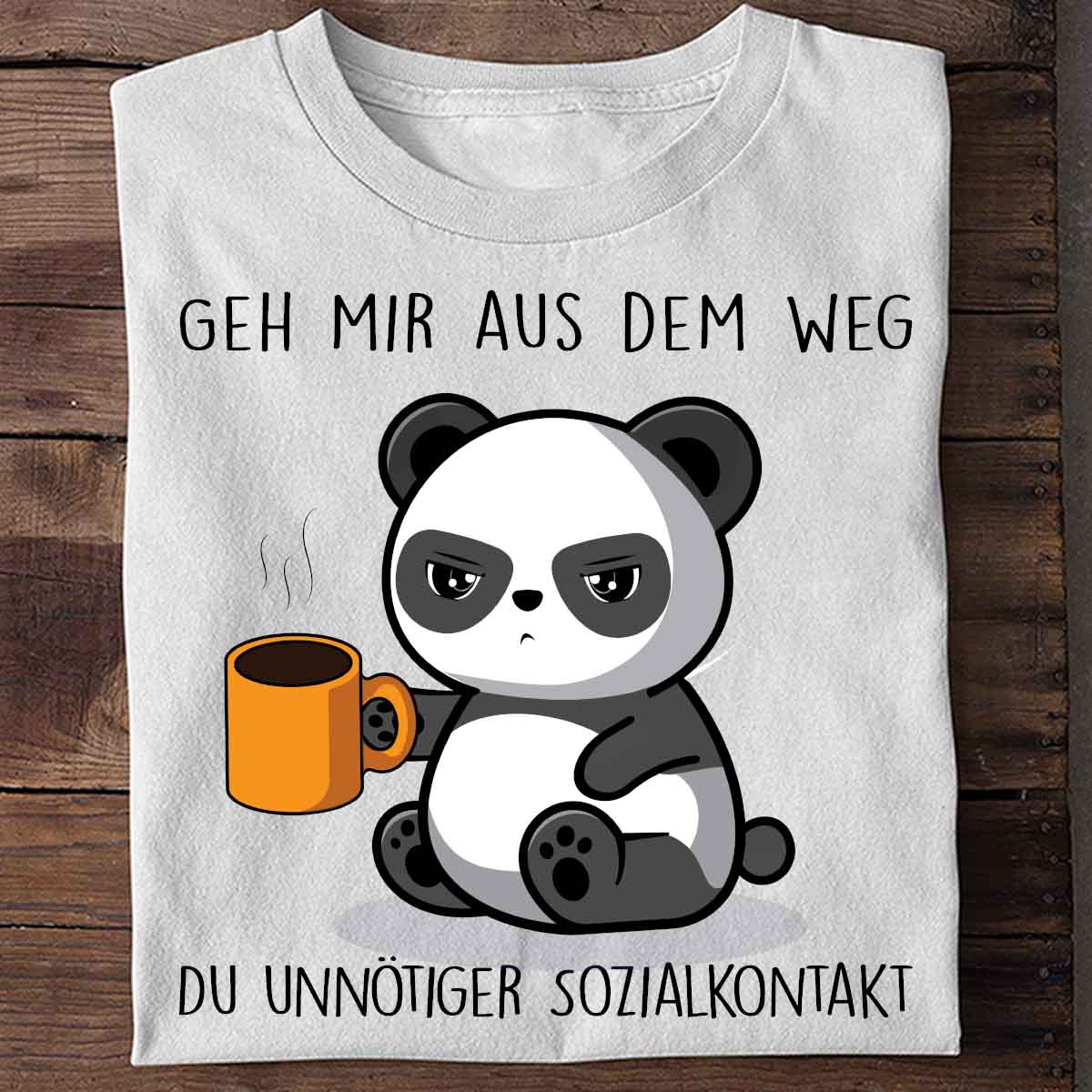 Sozialkontakt Cute Panda - Shirt Unisex