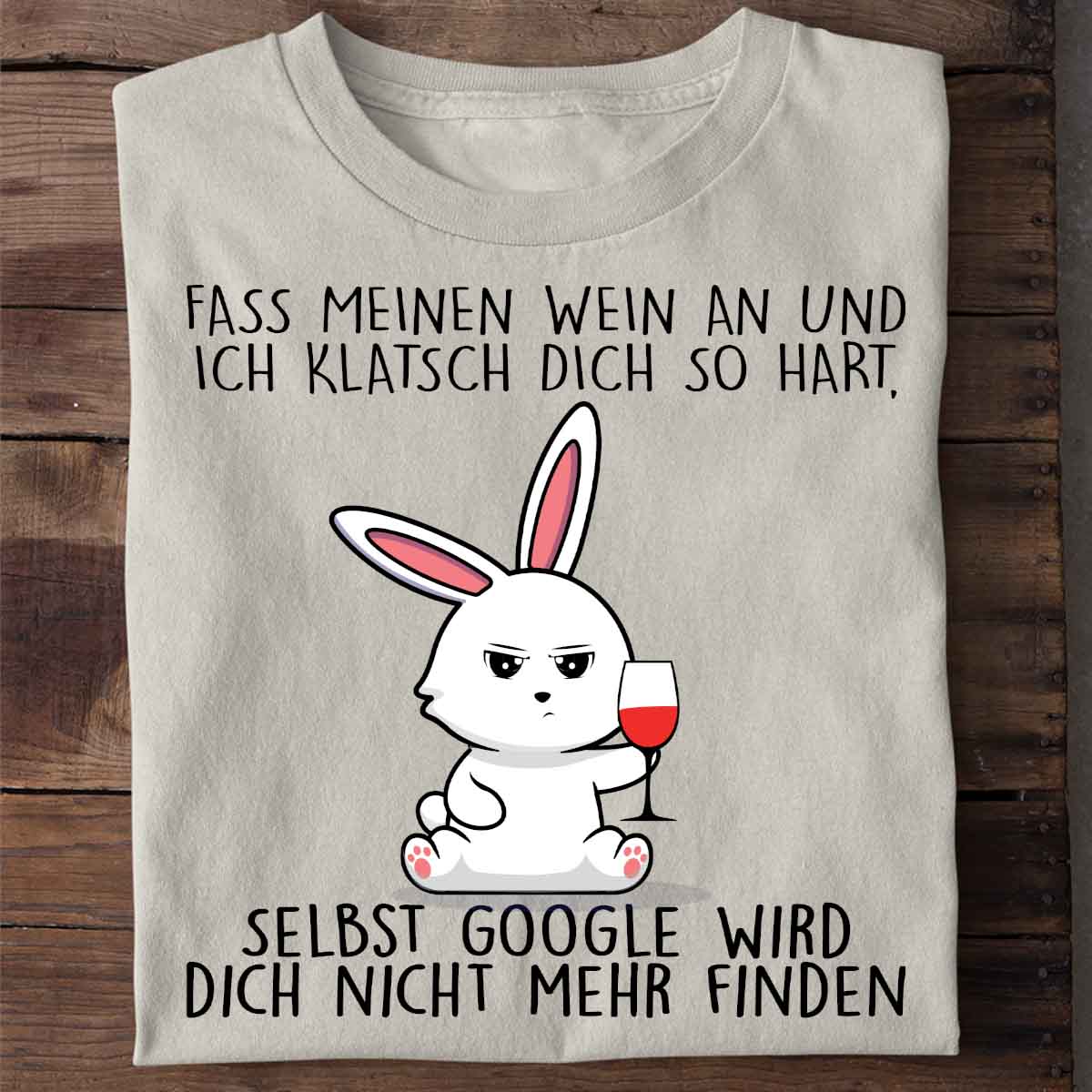 Wein Cute Bunny - Shirt Unisex