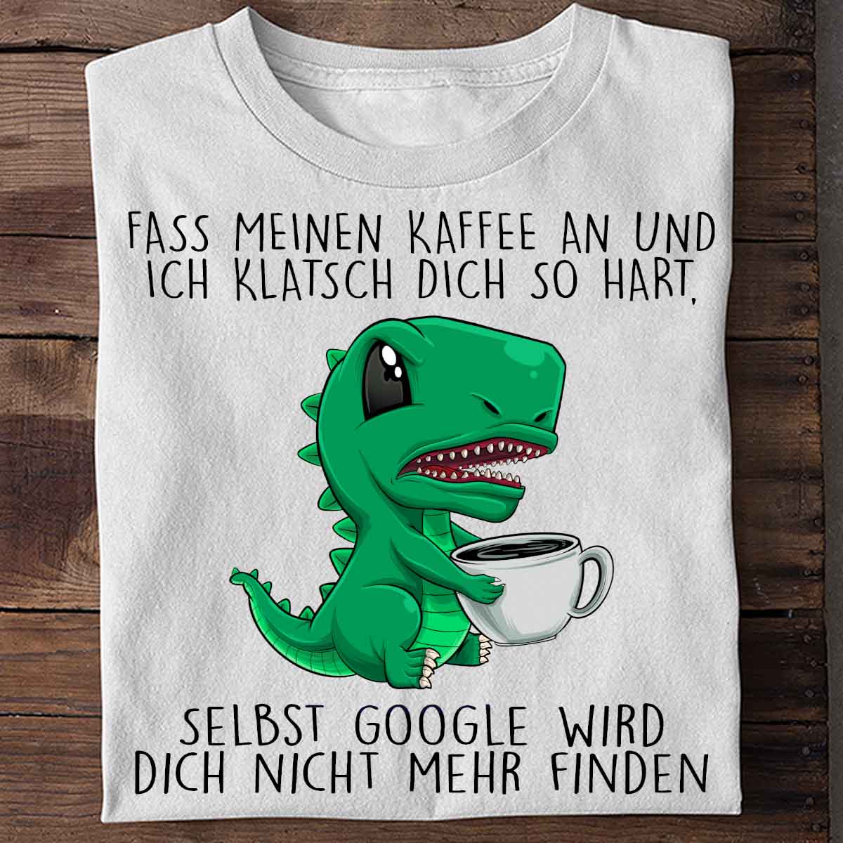 Google Angry Dino - Shirt Unisex