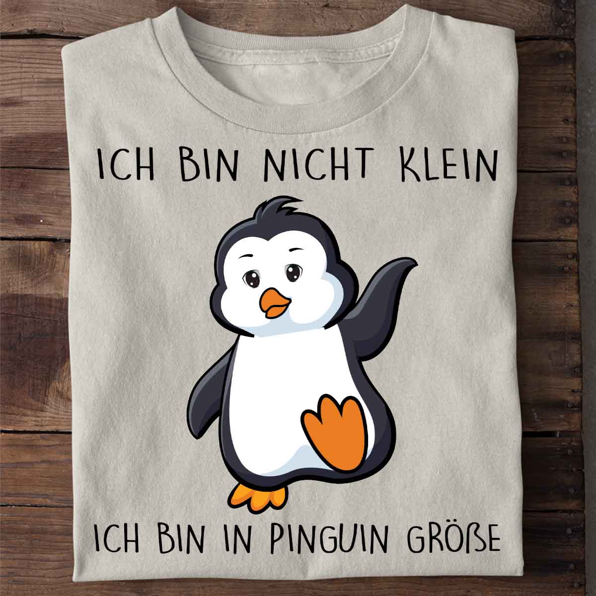Größe Pinguin - Shirt Unisex