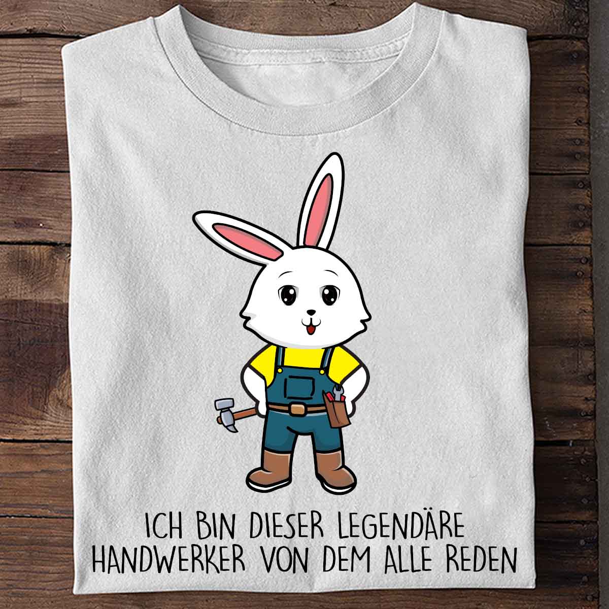 Handwerker Hase - Shirt Unisex