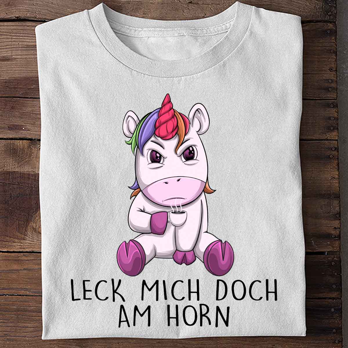 Horn Angry Einhorn - Shirt Unisex