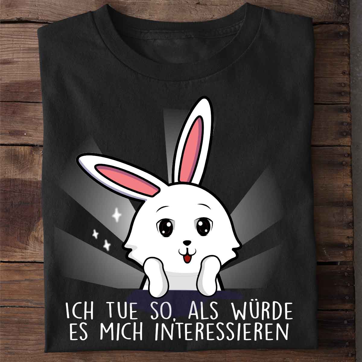 Interessieren Bunny - Shirt Unisex