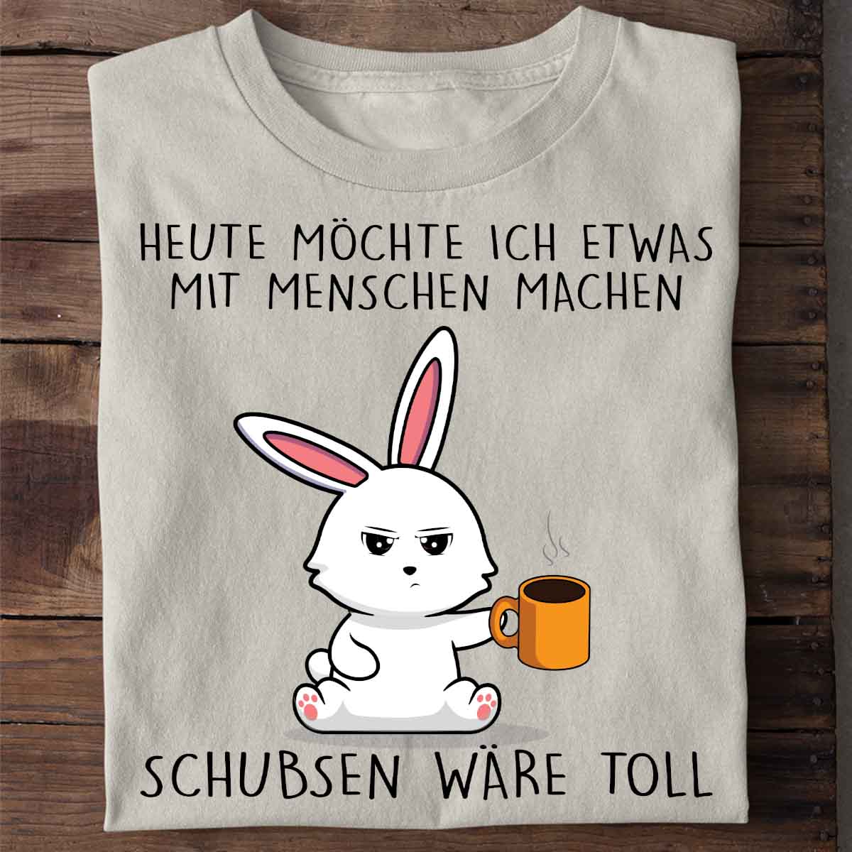 Schubsen Cute Bunny - Shirt Unisex