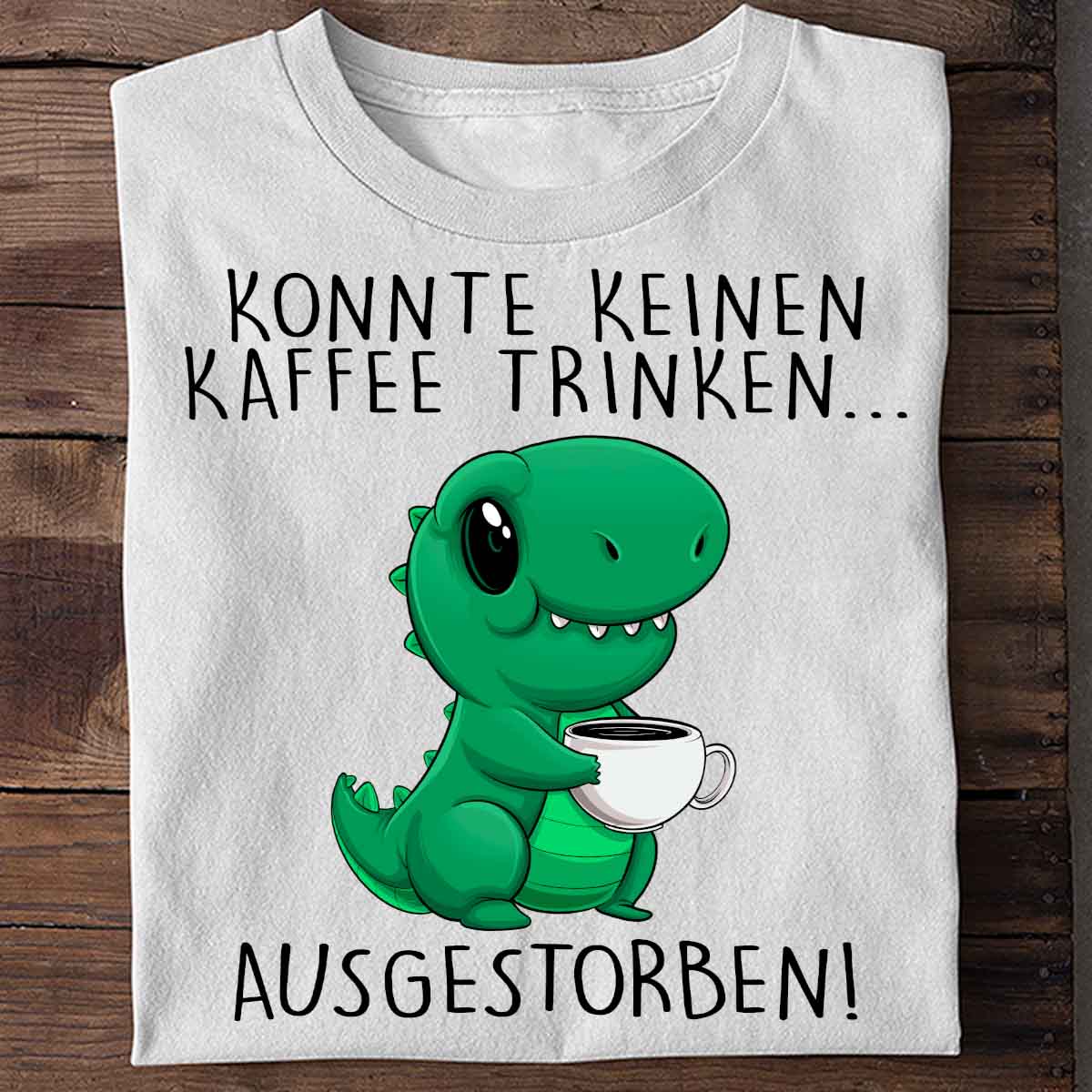 Ausgestorben Cute Dino - Shirt Unisex
