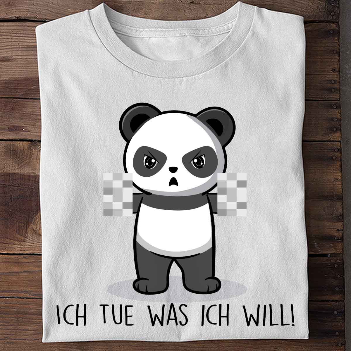 Will Cute Panda - Shirt Unisex
