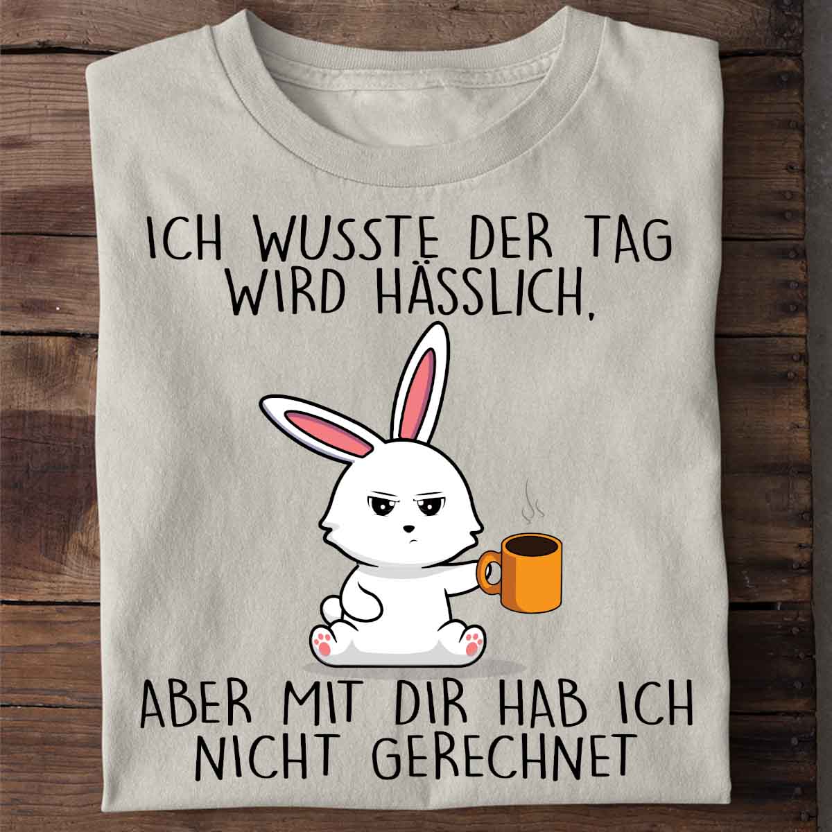 Hässlich Bunny - Shirt Unisex