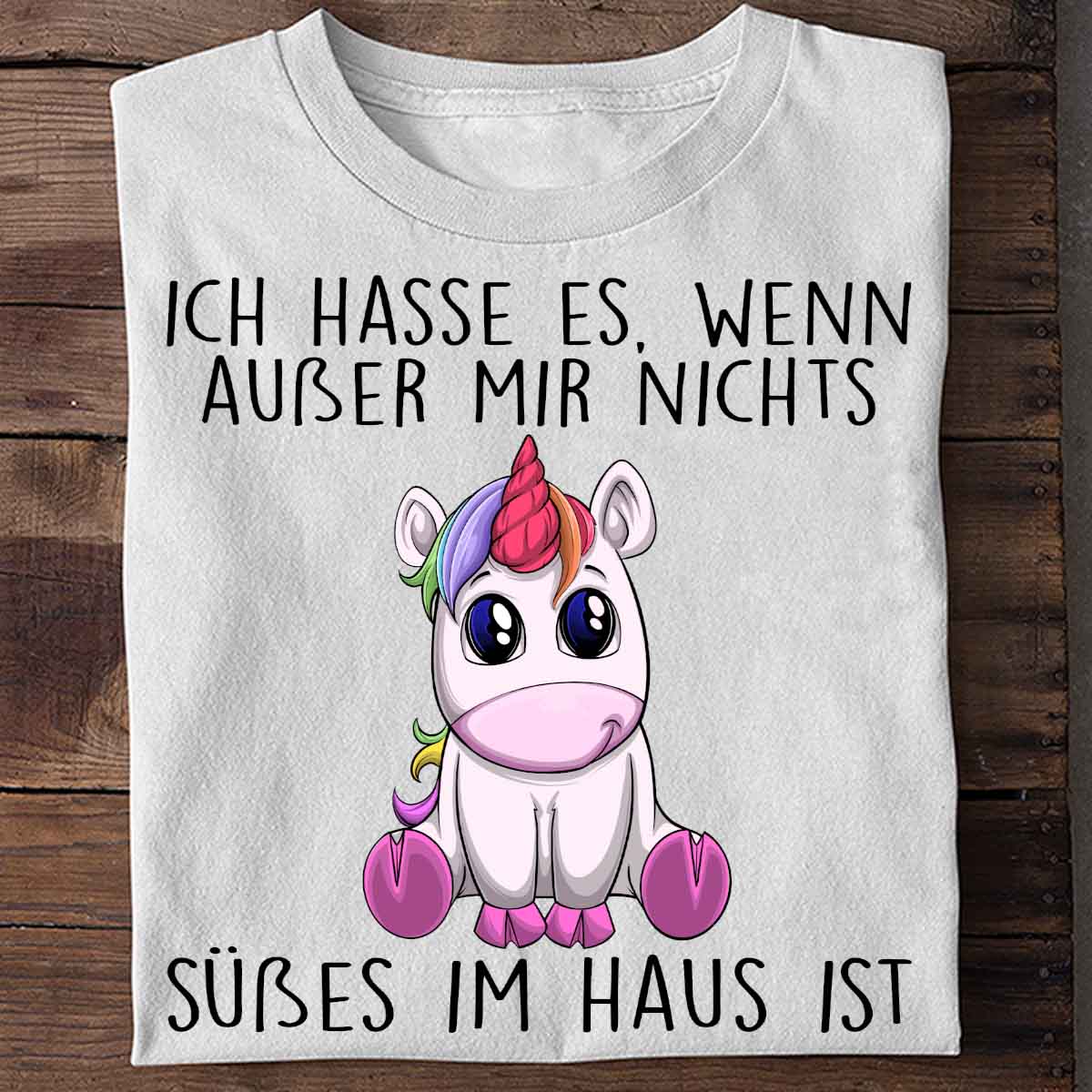 Nichts Süßes Einhorn - Shirt Unisex