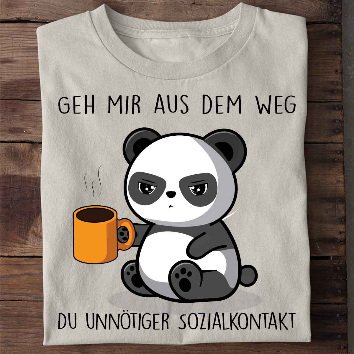 Sozialkontakt Cute Panda - Shirt Unisex