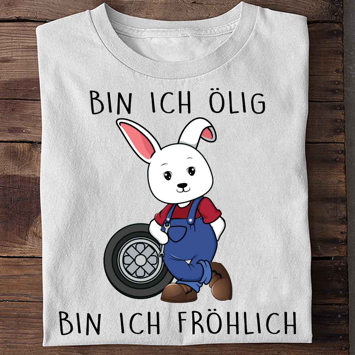 Ölig KFZ-Hase - Shirt Unisex
