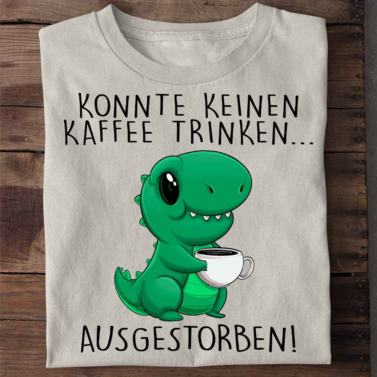 Ausgestorben Cute Dino - Shirt Unisex