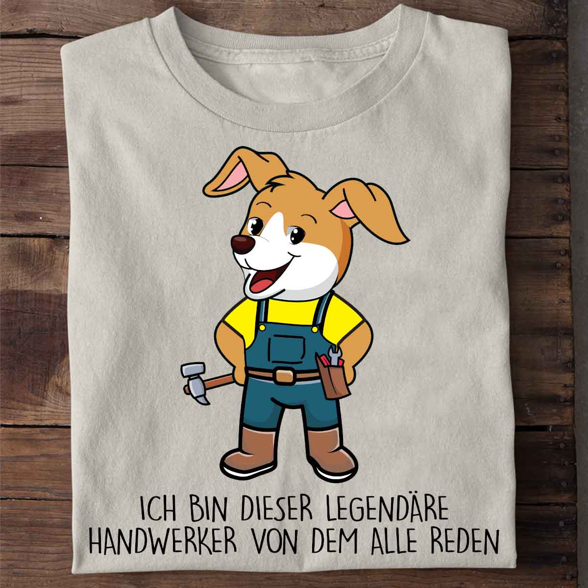 Handwerker Hund - Shirt Unisex