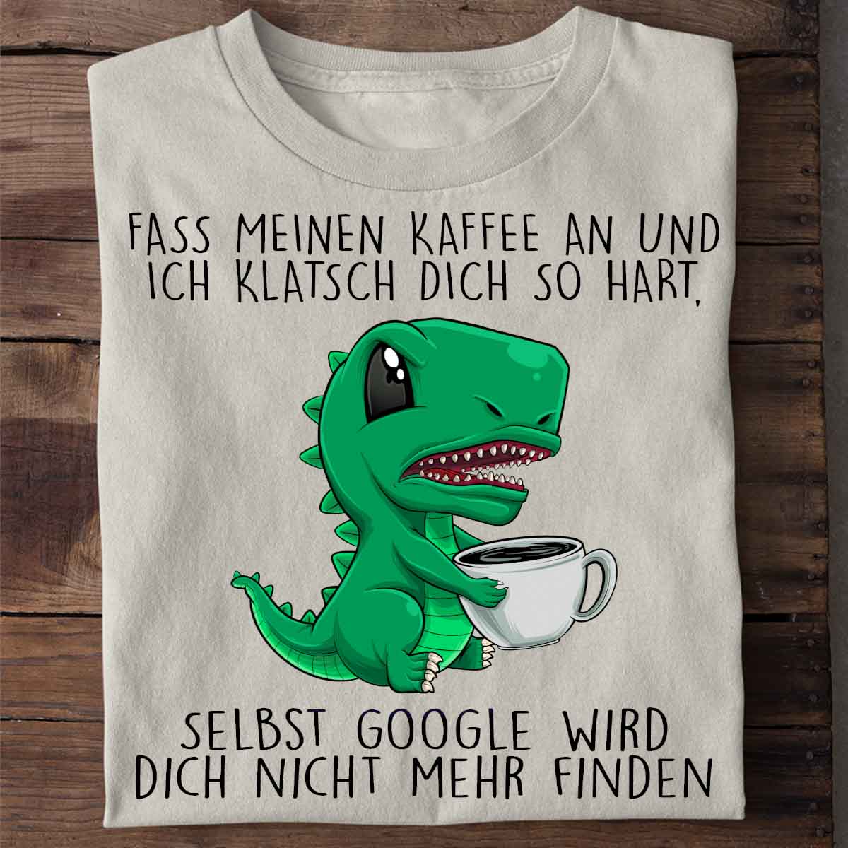 Google Angry Dino - Shirt Unisex