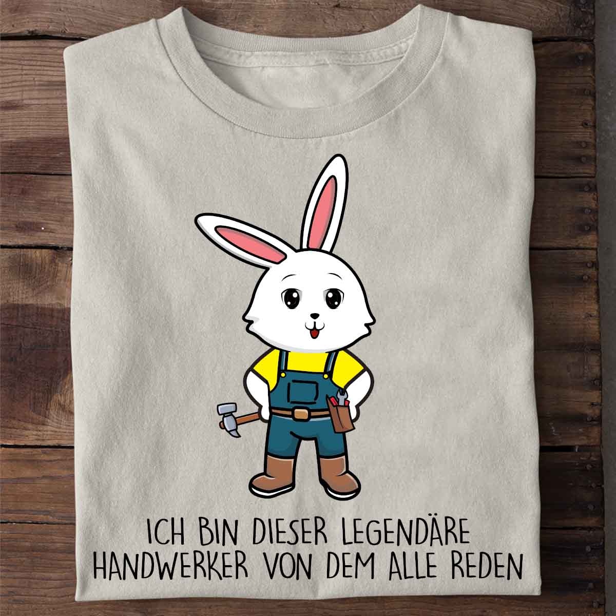 Handwerker Hase - Shirt Unisex