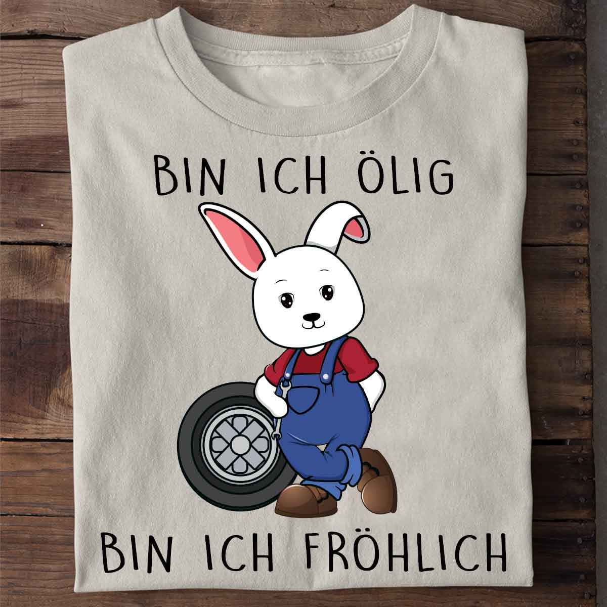 Ölig KFZ-Hase - Shirt Unisex