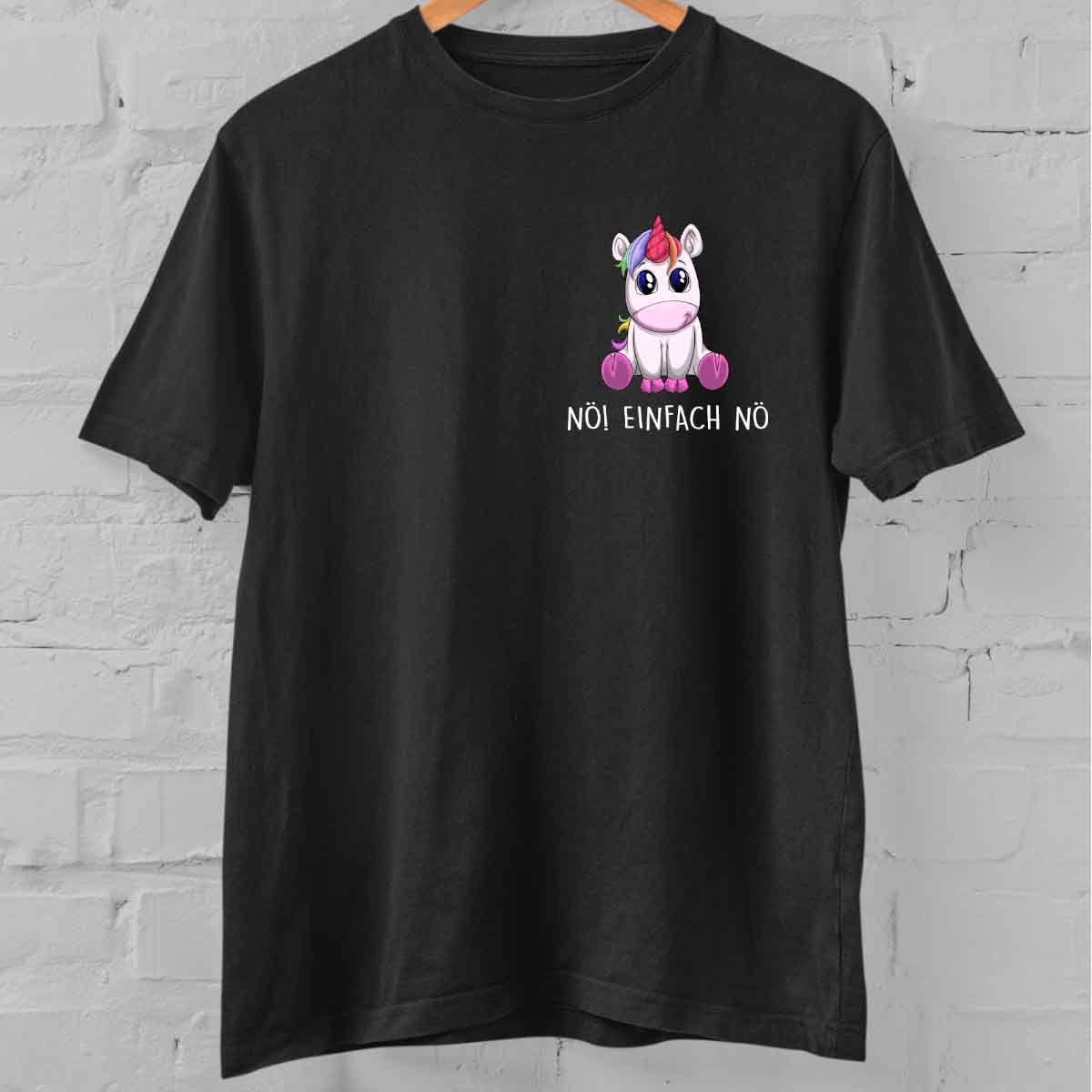 Schubsen Einhorn – Oversize Shirt Unisex