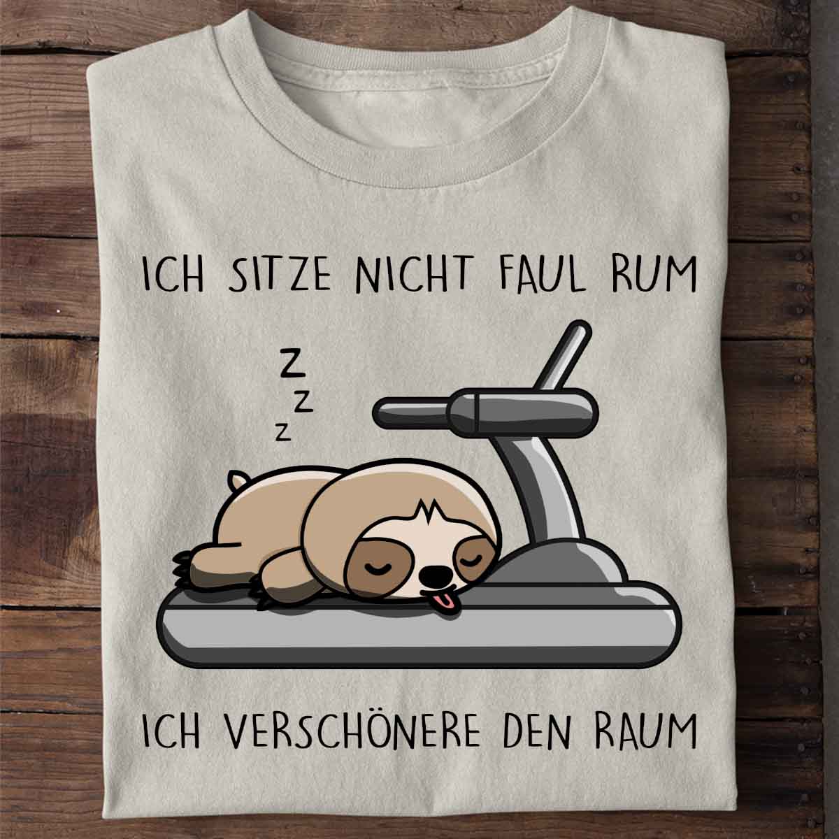 Verschönern Faultier - Shirt Unisex