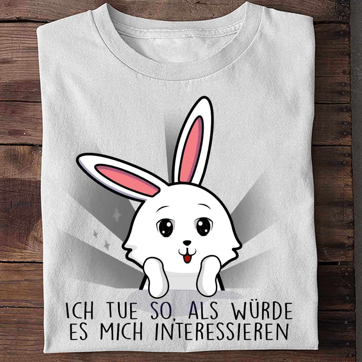 Interessieren Bunny - Shirt Unisex