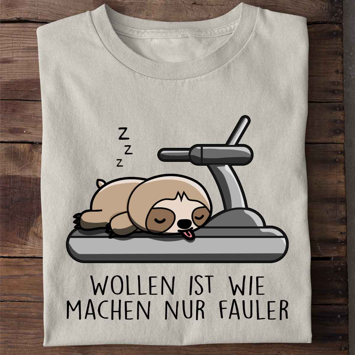 Wollen Faultier - Shirt Unisex