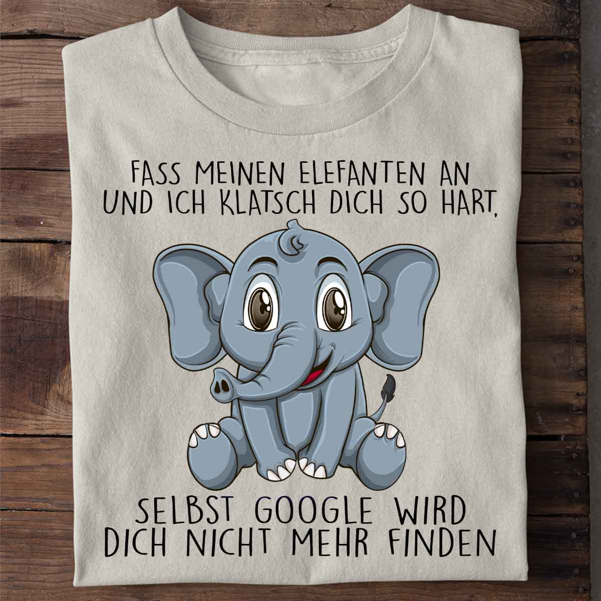 Google Elefant - Shirt Unisex