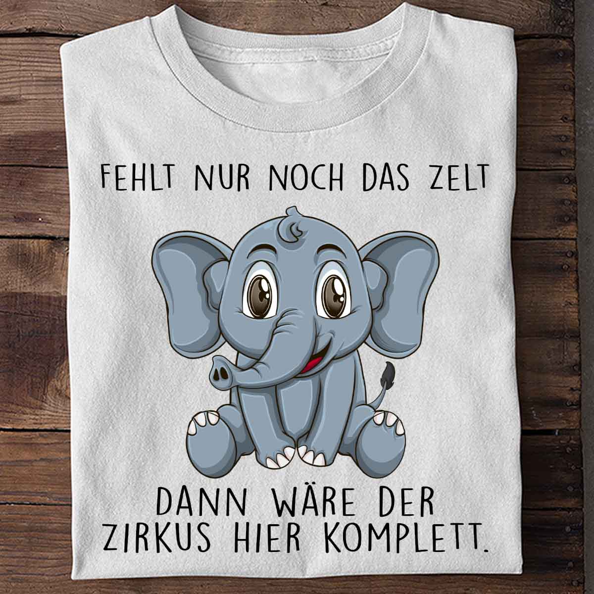 Zirkus Elefant - Shirt Unisex