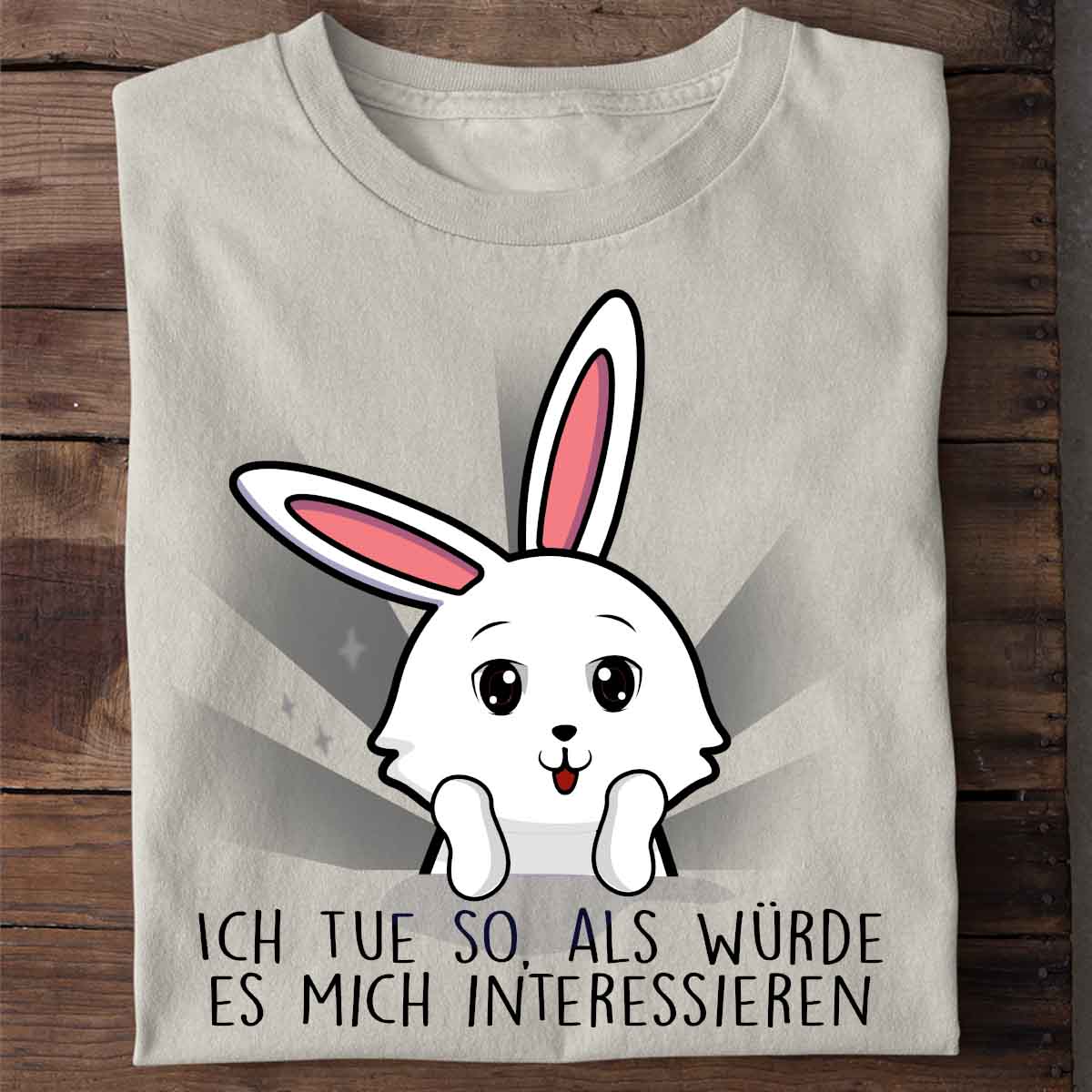 Interessieren Bunny - Shirt Unisex