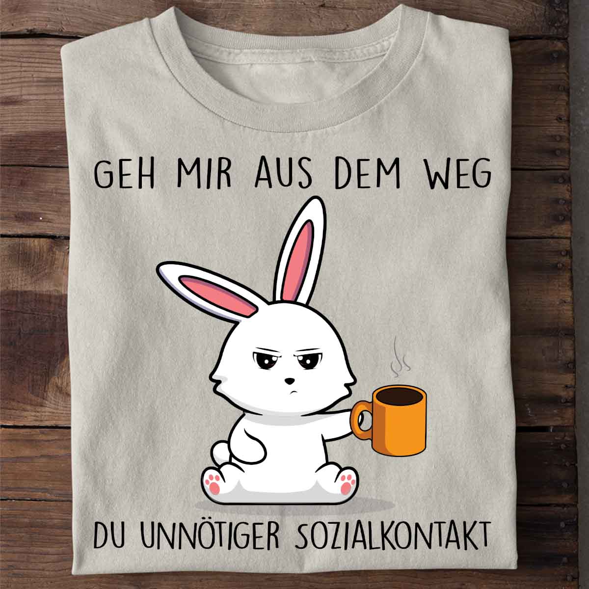 Sozialkontakt Bunny - Shirt Unisex