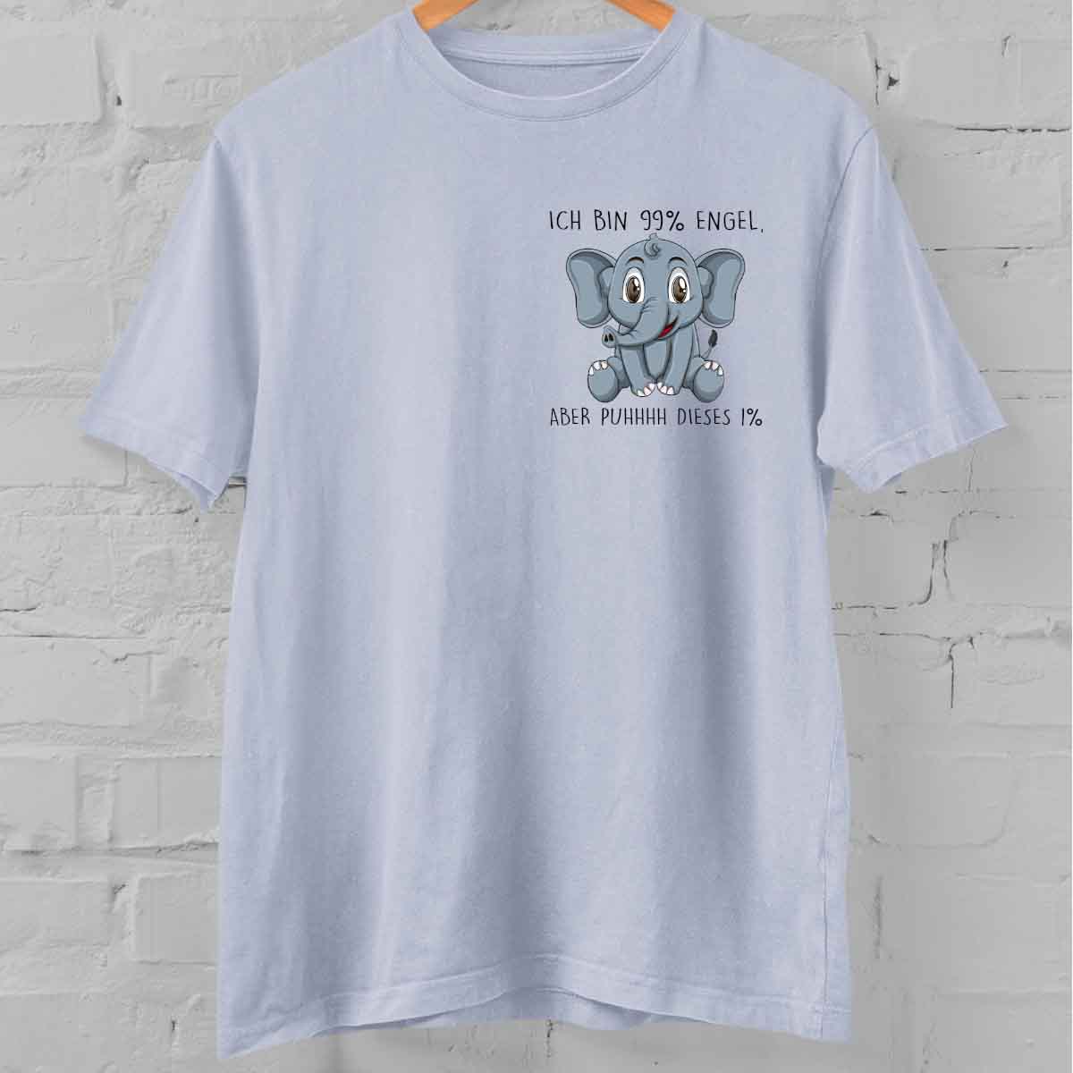 Engel Elefant – Oversize Shirt Unisex