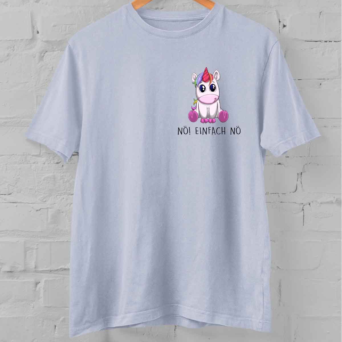 Schubsen Einhorn – Oversize Shirt Unisex