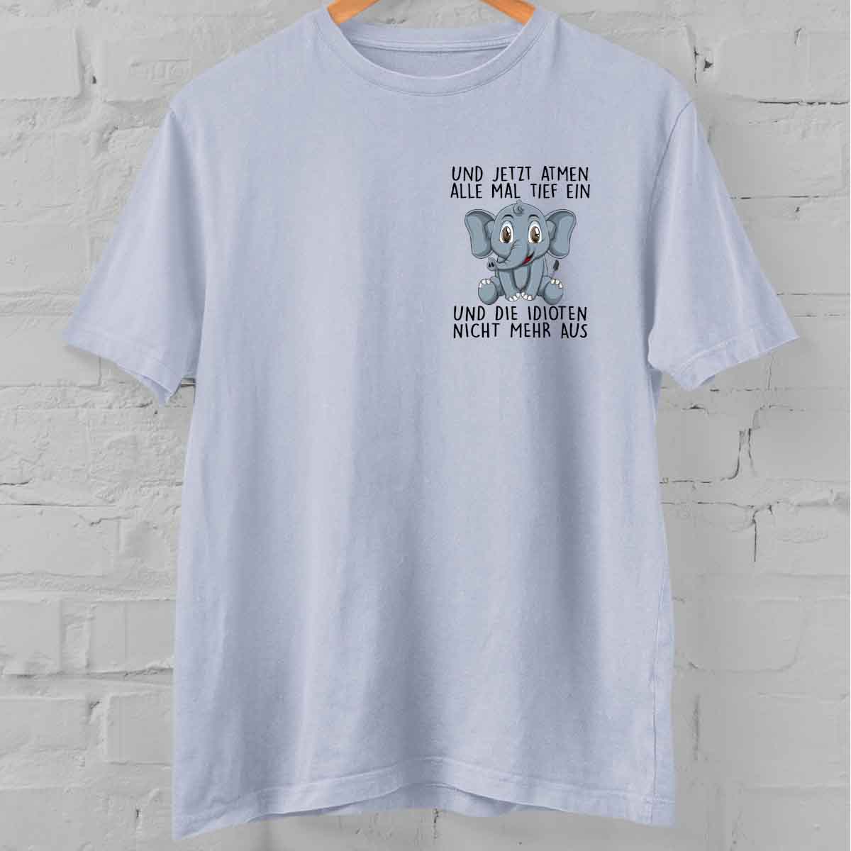 Einamen Elefant – Oversize Shirt Unisex